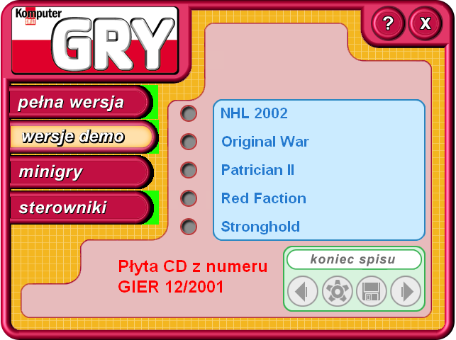 Komputer Swiat Gry 12/2001 - OW DEMO